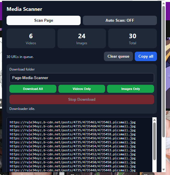 Rule34.xyz Media Downloader