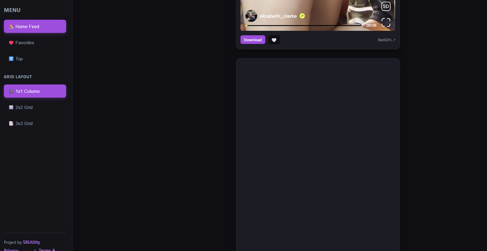 RedGifs Video Scroller